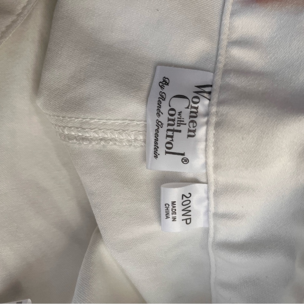 Women with Control by Renee Greenstein White Contouring Pants